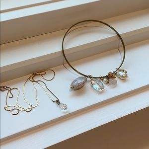 Crystal Necklace and Bracelet 🤩